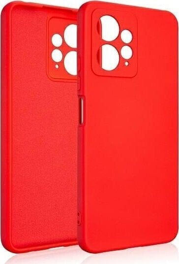 Beline Beline Etui Silicone Xiaomi Redmi Note 12 4G Czerwony /Red