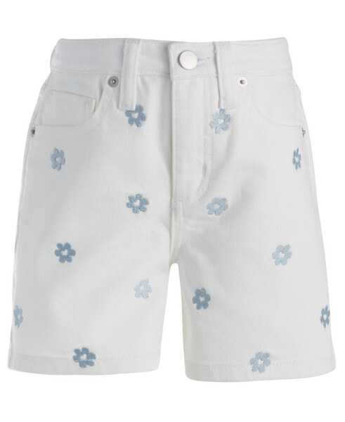 Big Girls Lotus 5-Pocket Denim Shorts, Created for Macy's