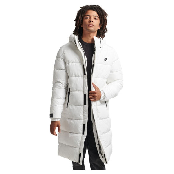 SUPERDRY Code Sl Hooded Longline Puffer jacket