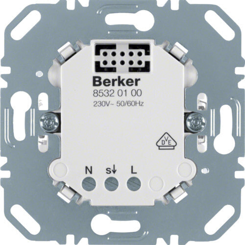 Датчик движения Berker 85320100 - 50 м - серый - переменный ток - 230 В - 50/60 Гц - -5 - 45°C
