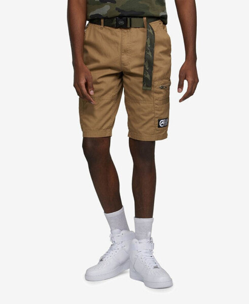 Men's Zippity Do Dah Cargo Shorts with Removable Belt, 2 Piece Set