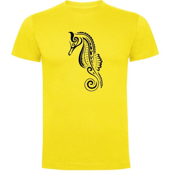 KRUSKIS Seahorse Tribal short sleeve T-shirt