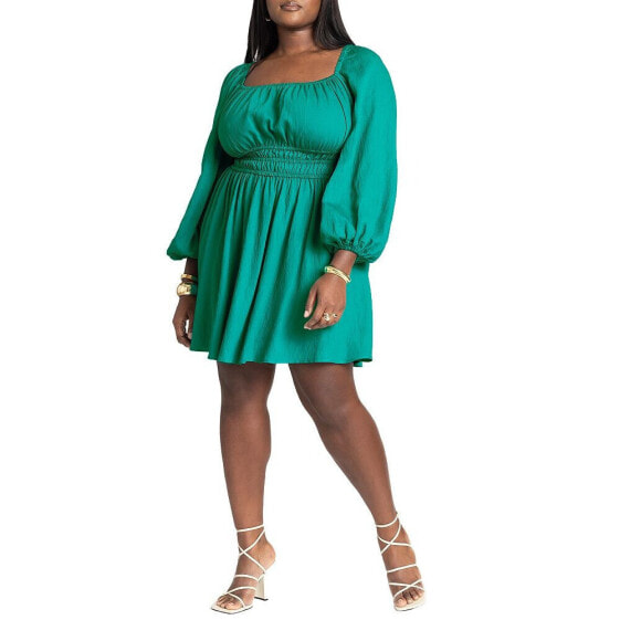 Plus Size Mini Fit And Flare Dress