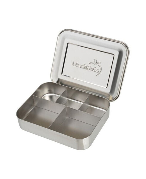 Large Stainless Steel Bento Lunch Box 5 Sections