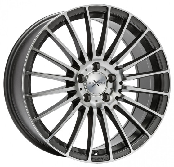 Колесный диск литой Axxion AX5 daytona grau hochglanzpoliert 8.5x19 ET45 - LK5/112 ML72.6