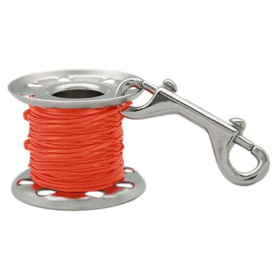 TECNOMAR Stainless Steel Finger Spool With Double End Clip