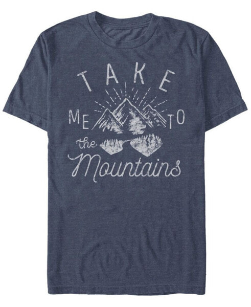 Men's Mountains Me Short Sleeve Crew T-shirt