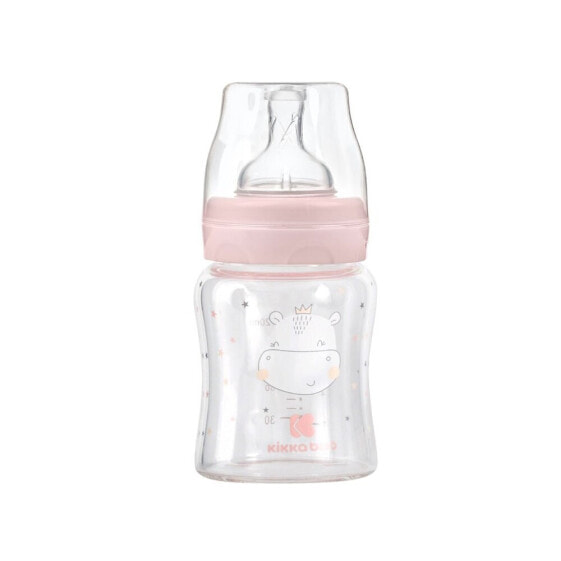 KIKKABOO Crystal 120ml Hippo Dreams Feeding Bottle