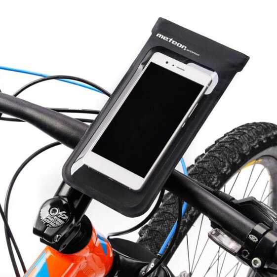 Waterproof bicycle case for the Meteor Crib 23795 phone