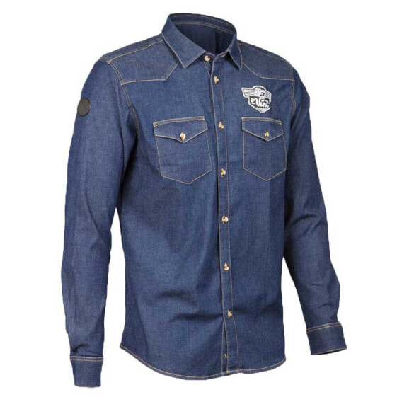 S3 PARTS Denim Casual long sleeve shirt