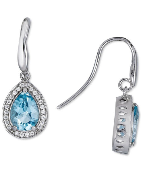 Серьги Macy's Sky & White Topaz