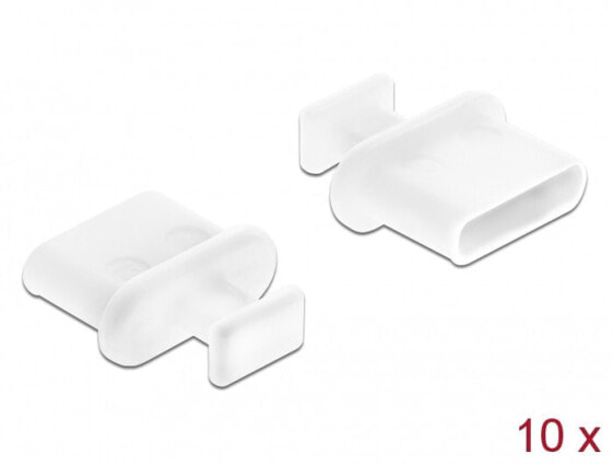 Delock 64094 - USB Type-C - White - 9.8 mm - 10.5 mm - 4 mm - 10 pc(s)