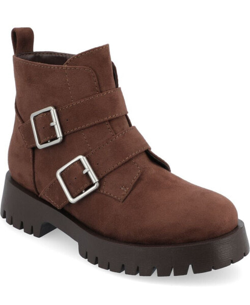 Women's Maebry Lug Sole Buckle Booties