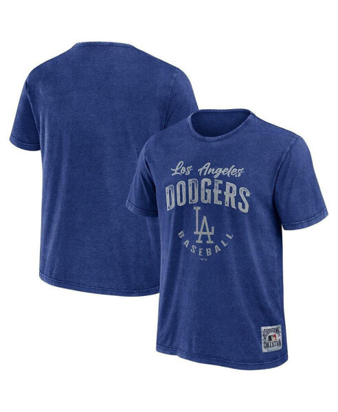 Men's Royal Los Angeles Dodgers Cooperstown Collection Washed T-Shirt