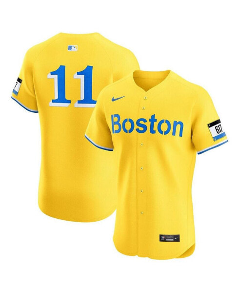 Men's Rafael Devers Gold Boston Red Sox City Connect Elite Jersey