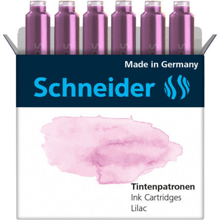 Schneider Schreibgeräte Pastel - Tinte auf Farbstoffbasis - 6 Stück(e) - Kombi-Packung
