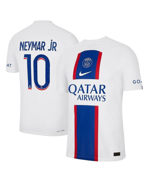 Men's Neymar Jr. White Paris Saint-Germain 2022/23 Third Vapor Match Authentic Player Jersey