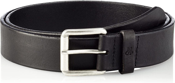 Marc O'Polo Men's 3008 Elegant Men's Belt, Chic Leather Belt in Vintage Look, Stylish Men's Accessory, brown