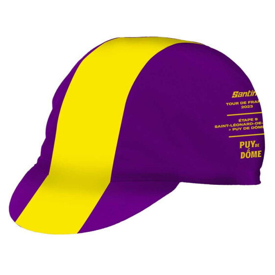 Походная кепка Santini Tour De France официальная Puy De Dome 2023
