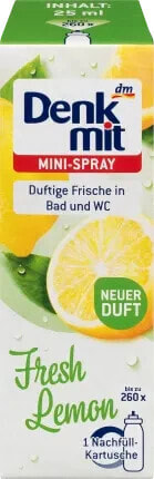 Lufterfrischer Mini-Spray Fresh Lemon Nachfüllpack, 25 ml