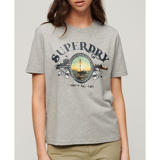 SUPERDRY Travel Souvenir Relaxed short sleeve T-shirt