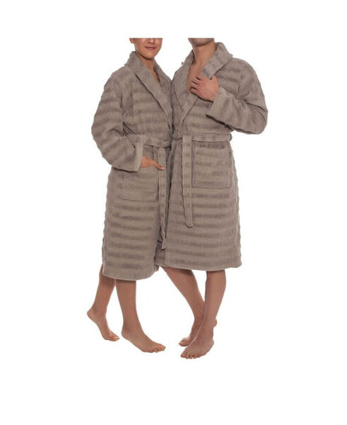 Esperance Unisex Bathrobes Collection Terry Cloth Bathrobe