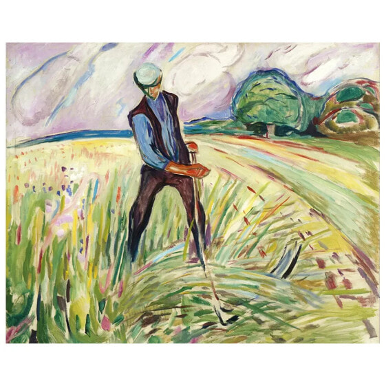 Картина LegendArte Leinwandbild Der Schnitter Edvard Munch 50x60 см