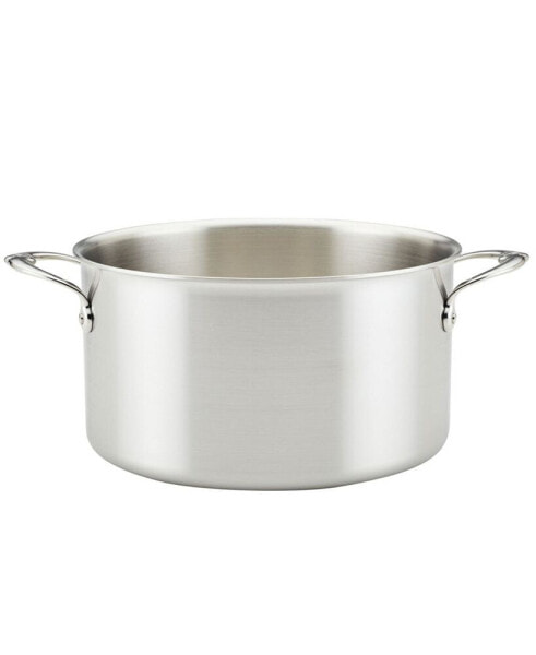 Thomas Keller Insignia Commercial Clad Stainless Steel 8-Quart Open Stock Pot