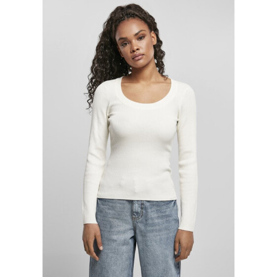 URBAN CLASSICS Sweater Wide Neckline