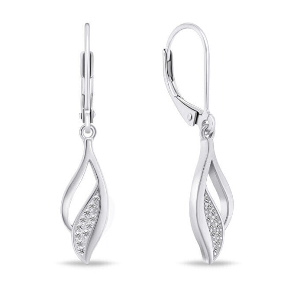 Серьги Brilio Silver Zirconia Bling