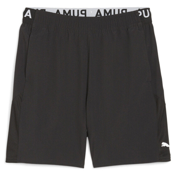 Puma Fit 7 Inch Ultrabreathe Stretch Woven Shorts Mens Black Casual Athletic Bot