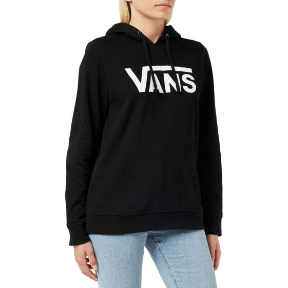 Толстовка с капюшоном женская Vans Drop v Logo Чёрный