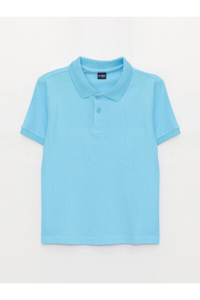 Polo Yaka Basic Kısa Kollu Erkek Çocuk Tişört