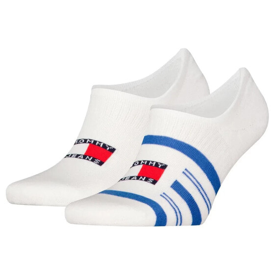 TOMMY HILFIGER 701227803 no show socks 2 pairs