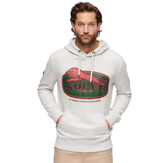 SUPERDRY Workwear Logo Graphic hoodie