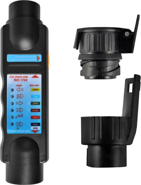 ProPlus ProPlus 7-pinowy tester połączeń świateł 12 V + 2 adaptery, 343524