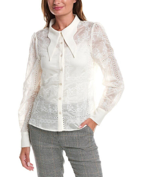 Gracia Wing Collar Shirt Women's