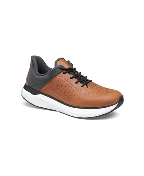 Men's Miles U-Throat Leather Lace-Up Sneakers