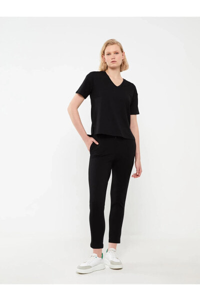 Брюки LC Waikiki Elastic Waist Straight