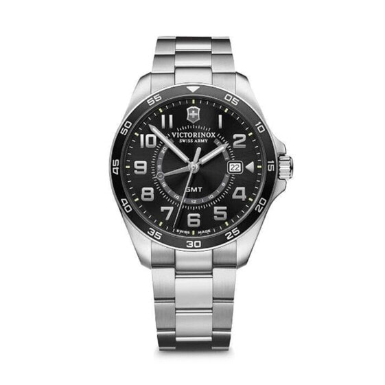 Мужские часы Victorinox V241930 Чёрный Серебристый