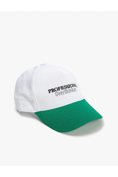 Kep Şapka Slogan Işlemeli