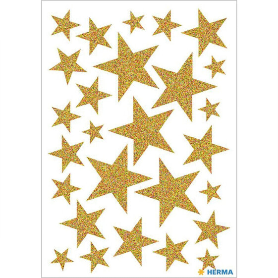 BANDAI Sticker Magic Stars Gold. Glittery