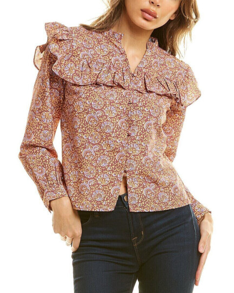 Celina Moon Ruffle Blouse Women's