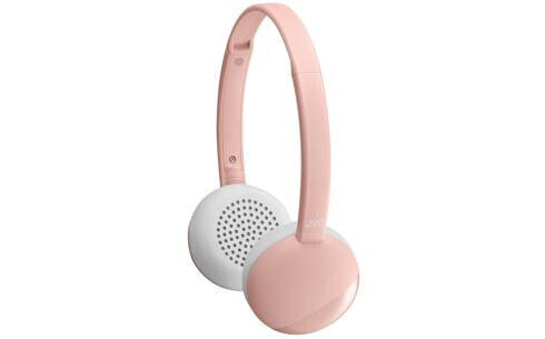 JVC HA-S22W Wireless Bluetooth On-Ear Headphones - Pink - Headphones - Wireless