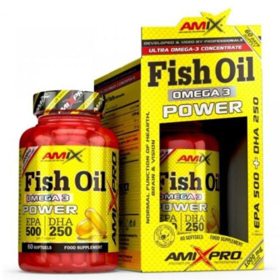 AMIX Omega 3 Power Fish Oil 60 Units