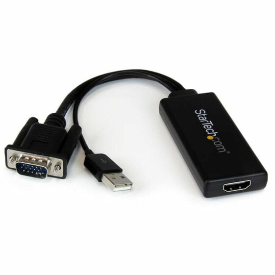 Адаптер HDMI—VGA Startech VGA2HDU Чёрный