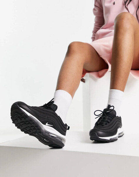 Nike Air Max 97 trainers in black