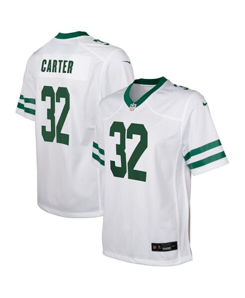 Big Boys Michael Carter White New York Jets Game Jersey