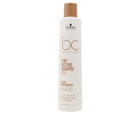 Schwarzkopf BC Time Restore Shampoo Q10+ Восстанавливающий шампунь с коэнзимом Q10 для зрелых и ломких волос 250 мл