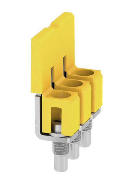 Weidmüller WQV 4/3 - Cross-connector - 50 pc(s) - Polyamide - Yellow - -60 - 130 °C - V0